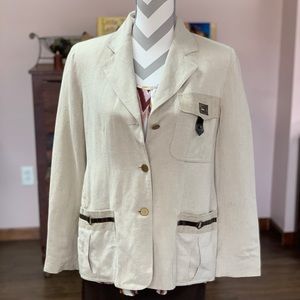 Harve Bernard Linen Jacket